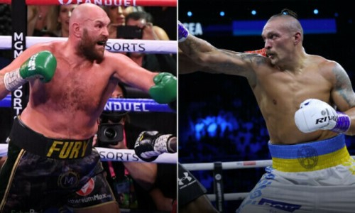 Тайсон Фьюри выдвинул ультиматум Александру Усику. Видео