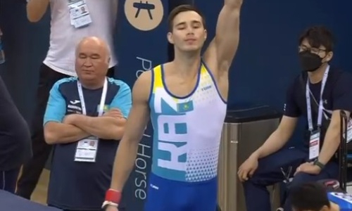Казахстан завоевал второе «золото» этапа Кубка мира по спортивной гимнастике