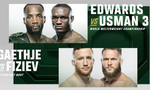 Опубликован полный файт-кард турнира UFC с боем за титул в весе Рахмонова и участием уроженца Казахстана