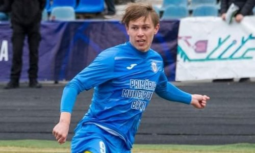 19-летний казахстанский футболист сыграл полный матч против участника еврокубков