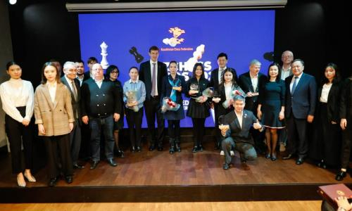 Лучших казахстанских шахматистов наградили в Алматы