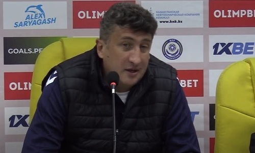 Цхададзе рассказал о подарках «Кайрату» после поражения «Каспия» в Алматы