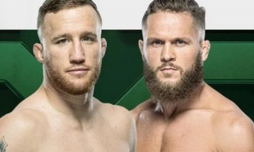 Где смотреть трансляцию боя Джастин Гэтжи — Рафаэль Физиев