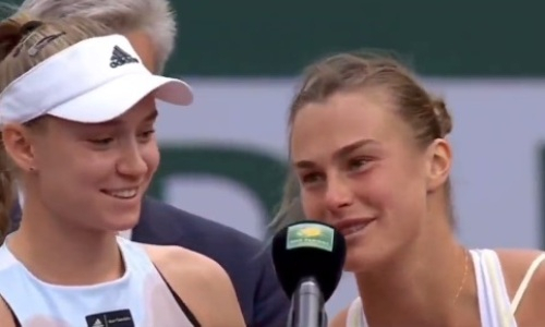 Арина Соболенко жестко подколола Елену Рыбакину после ее победы в финале турнира в США. Видео
