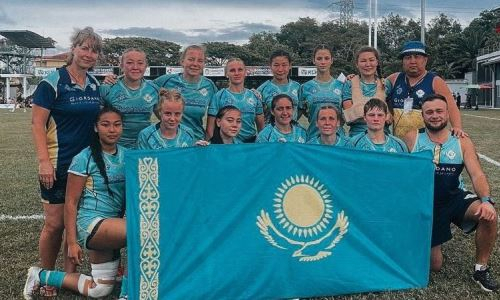 Казахстанские регбистки стали серебряными призерами турнира в Малайзии