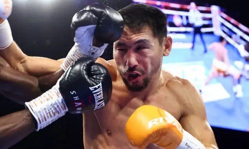 В США принизили статус титульного боя Жанибека Алимханулы