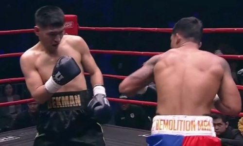 Казахстанский чемпион избил и нокаутировал непобежденного «Разрушителя»