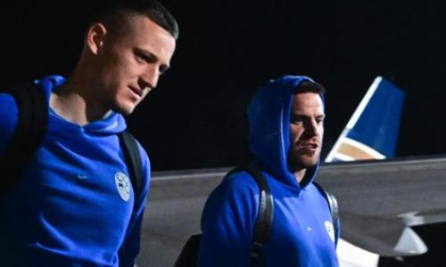Сборная Словении прибыла в Астану на матч отбора Евро-2024 с Казахстаном. Видео