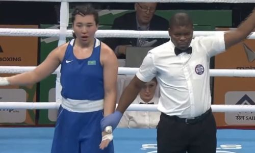 Казахстанка оказалась шокирована решением судей на ЧМ-2023 по боксу. Видео