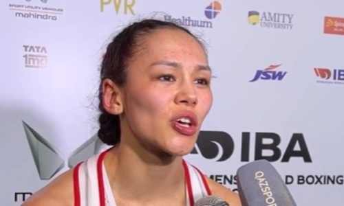 Балкибекова прокомментировала неудачу в полуфинале ЧМ-2023 по боксу