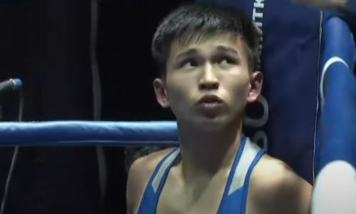 Казахстан завоевал первую «бронзу» на международном турнире по боксу в Бишкеке. Видео