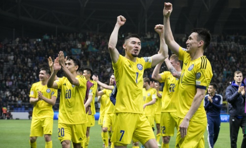 Сборная Казахстана по футболу вышла в лидеры отбора на Евро-2024