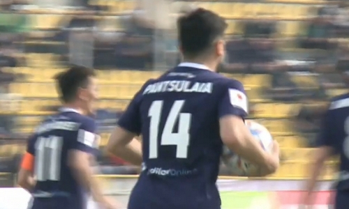 Видео гола Панцулая матча Премьер-Лиги «Ордабасы» — «Каспий»