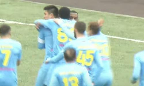 Видео гола Бейсебекова матча Премьер-Лиги «Жетысу» — «Астана»