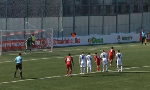 Видео гола Касыма матча Премьер-Лиги «Актобе» — «Окжетпес»