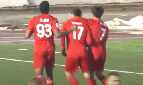 Видео гола Умаева матча Премьер-Лиги «Актобе» — «Окжетпес»