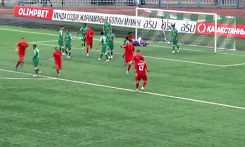 Видео гола Совпеля матча Премьер-Лиги «Атырау» — «Кайсар»