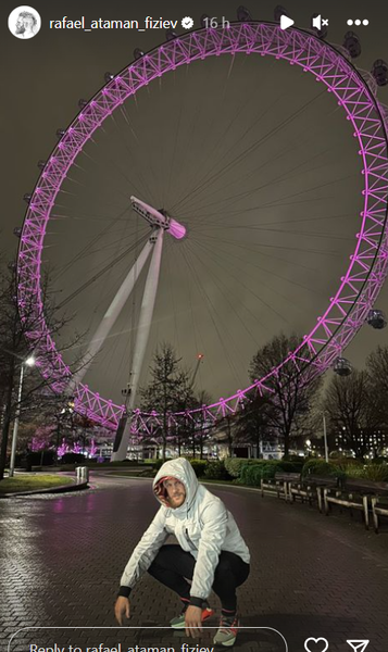 Уроженец Казахстана прибыл в Лондон на бой с топовым файтером UFC. Фото