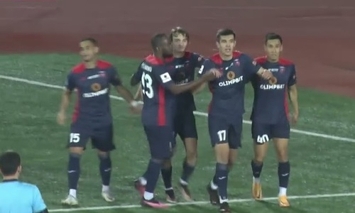 Видео гола Турлыбека матча Премьер-Лиги «Кайсар» — «Аксу»