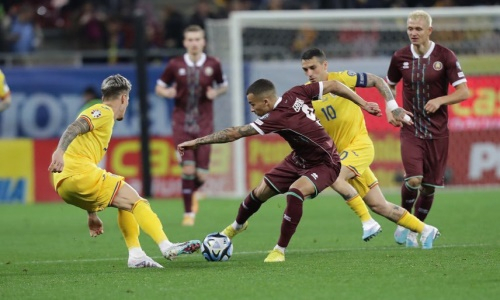 Сборная Беларуси с двумя футболистами КПЛ проиграла матч отбора на Евро-2024