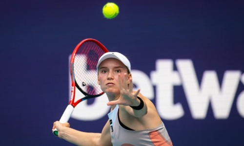 Рыбакина установила новый рекорд во время финала турнира в Майами