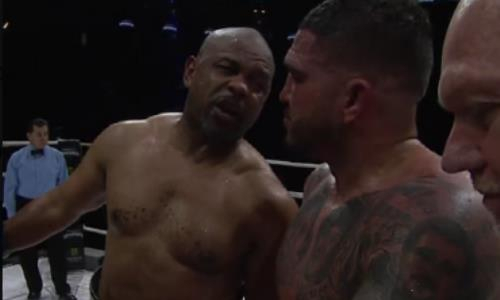 Легендарный Рой Джонс подрался с экс-чемпионом UFC. Видео