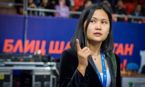 Бибисара Асаубаева захватила единоличное лидерство на скандальном Гран-при