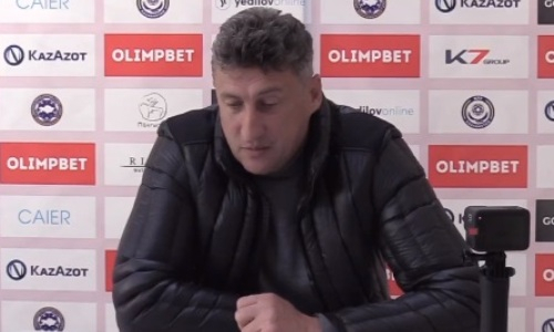 «Мы что, пришли проигрывать?». Цхададзе назвал главную проблему «Каспия» после четвертого подряд поражения в КПЛ