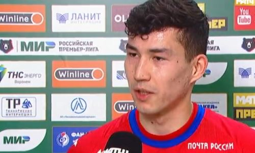 Зайнутдинов высказался о возвращении в состав ЦСКА и подарке от команды в свой день рождения