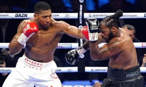 Назван гонорар Джошуа за бой с Франклином. Разница с реваншем против Усика колоссальная