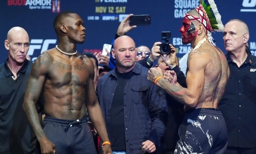 Адесанья и Перейра прошли взвешивание перед реваншем за титул чемпиона UFC