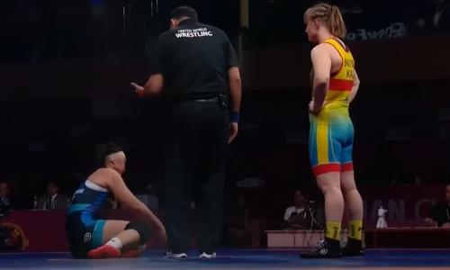 «Самый позорный чемпионат Азии». Схватка «казашки» за медаль ЧА-2023 по борьбе в Астане привела к скандалу. Видео