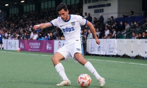 Бывший футболист клубов КПЛ забил гол в Гонконге. Видео