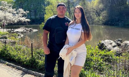 Казахстанский нокаутер записал головокружительное видео в США с красавицей-женой