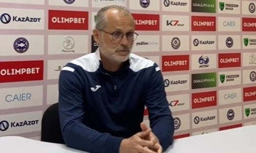 «Нам это не нравится». Наставник «Окжетпеса» заявил о вопросах по судейству после поражения «Каспию»