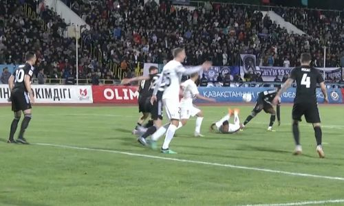 Разгромом завершился матч «Ордабасы» — «Тобол»