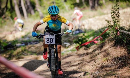 Казахстанка завоевала две медали по маунтинбайку в Сербии