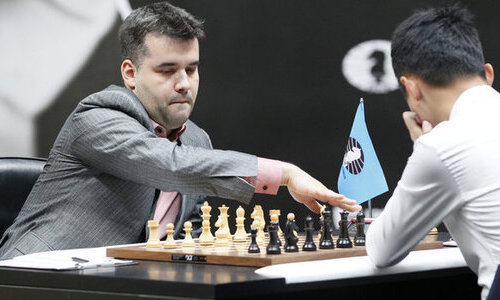 В матче за мировую шахматную корону в Астане вновь появился лидер