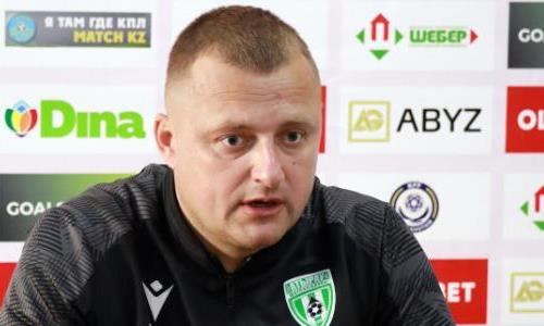 Главный тренер «Атырау» объяснил упущенную победу над «Актобе» 