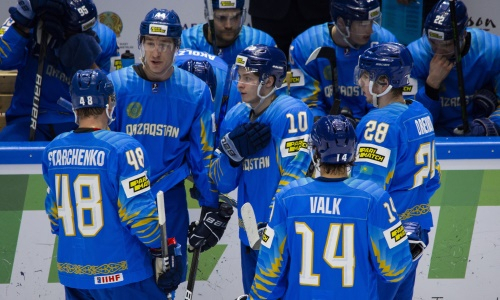 Прямая трансляция товарищеского матча сборной Казахстана перед стартом на ЧМ-2023 по хоккею