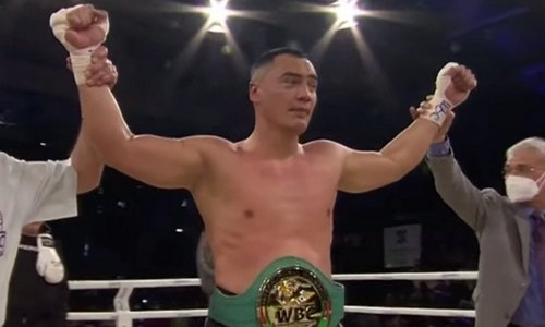 Казахстанскому супертяжу-нокаутеру озвучили условие боя за титул чемпиона мира