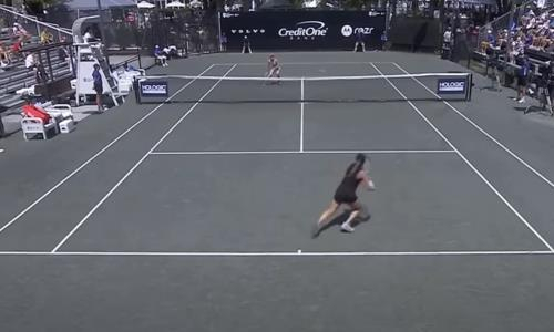 Видеообзор матча на турнире в Чарльстоне Путинцева — Александрова 1:6, 3:6