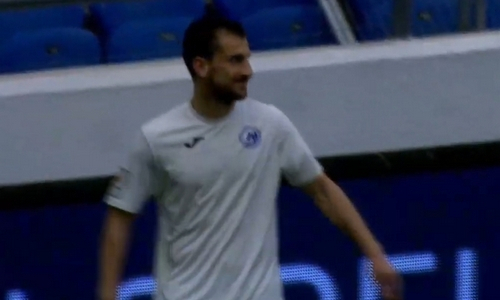 Видео второго гола Димитрова матча Премьер-Лиги «Окжетпес» — «Аксу»