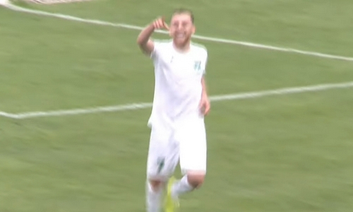 Видео гола с пенальти Аветисяна матча Премьер-Лиги «Мактаарал» — «Каспий»