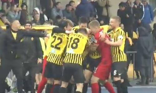 Видео гола Ульшина матча Премьер-Лиги «Кайрат» — «Жетысу»