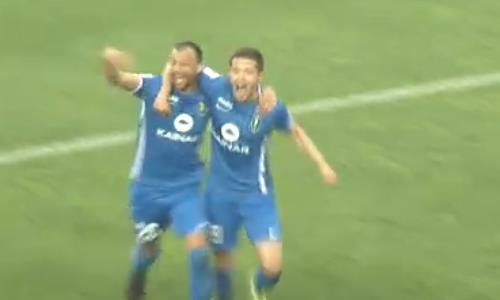 Видео гола Хасейна матча Премьер-Лиги «Кайрат» — «Жетысу»