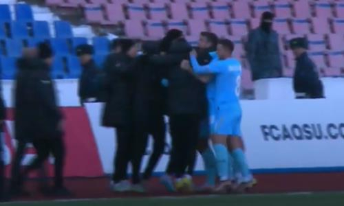 Видео гола Пернамбуко матча Премьер-Лиги «Аксу» — «Кызылжар»