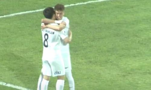 Видео гола Тагыбергена матча Премьер-Лиги «Ордабасы» — «Тобол»