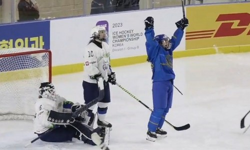 Видеообзор матча женского ЧМ-2023 по хоккею Казахстан — Словения 1:2