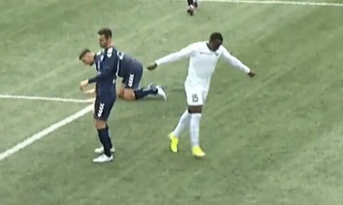 Видео гола Диалло матча Кубка Казахстана «Каспий» — «Туран»